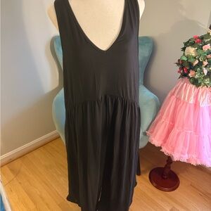 Eldridge Black Sleeveless V-Neck Jumpsuit